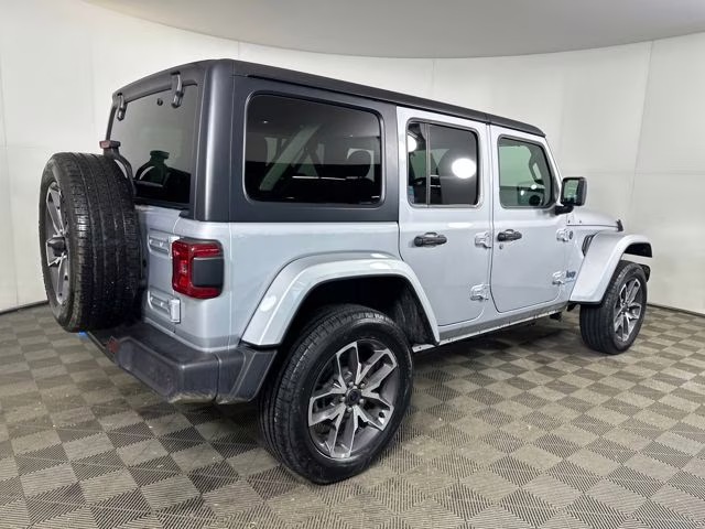 2024 Silver Zynith Clearcoat Jeep Wrangler Sport S 4xe 4X4 SUV