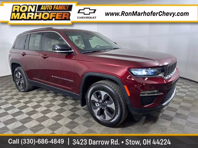 2022 Velvet Red Pearlcoat Jeep Grand Cherokee 4xe 4X4 SUV