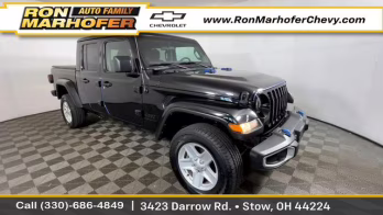 2023 Black Clearcoat Jeep Gladiator Sport S 4X4 Truck