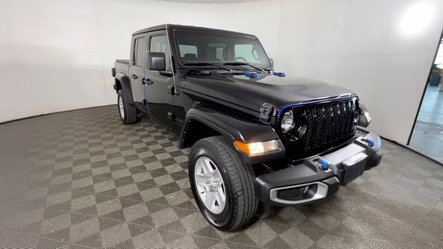 2023 Black Clearcoat Jeep Gladiator Sport S 4X4 Truck