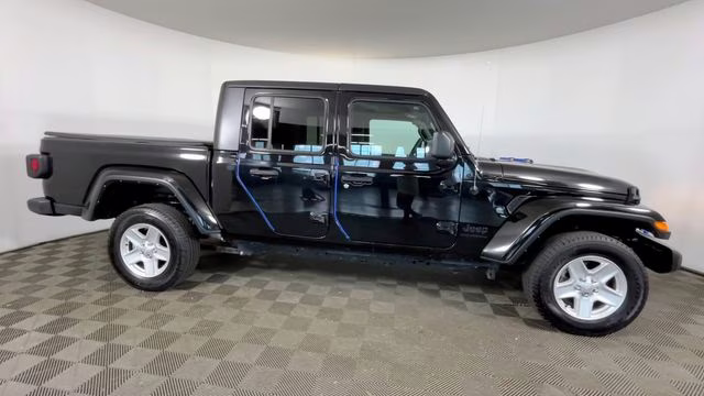 2023 Black Clearcoat Jeep Gladiator Sport S 4X4 Truck
