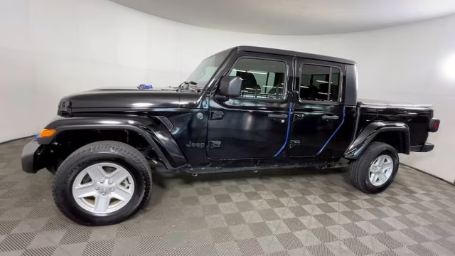 2023 Black Clearcoat Jeep Gladiator Sport S 4X4 Truck
