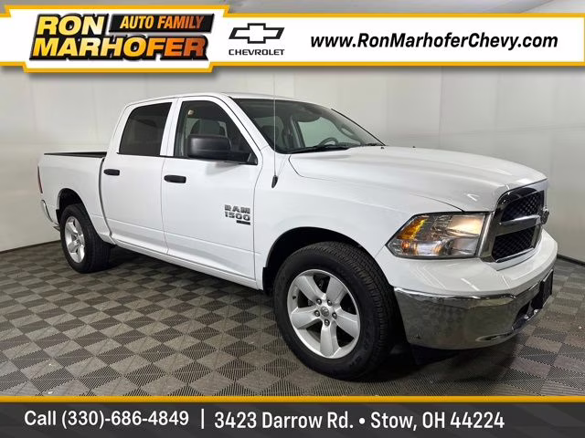 2023 Bright White Clearcoat Ram 1500 Classic SLT 4X4 Truck