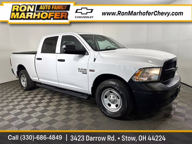 2022 Bright White Clearcoat Ram 1500 Classic Tradesman 4X4 Truck
