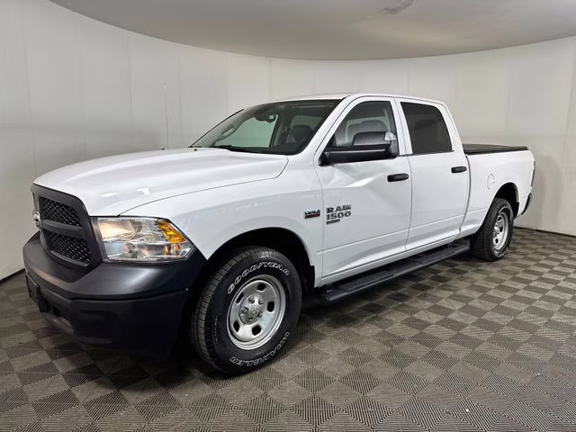 2022 Bright White Clearcoat Ram 1500 Classic Tradesman 4X4 Truck