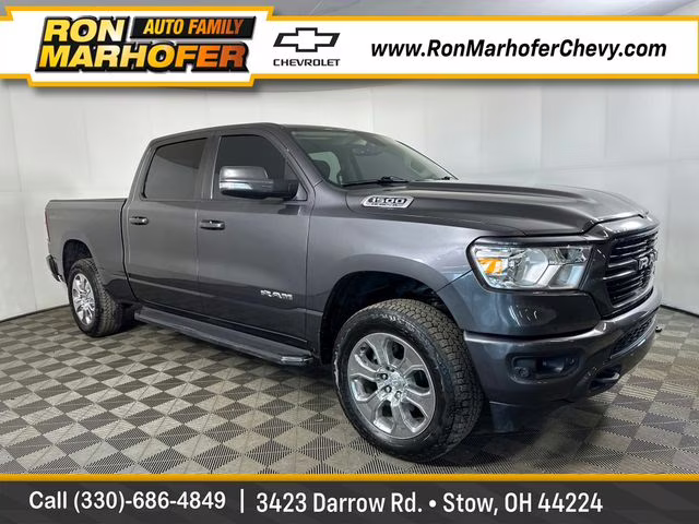 2020 Granite Crystal Metallic Clearcoat Ram 1500 Big Horn/Lone Star 4X4 Truck