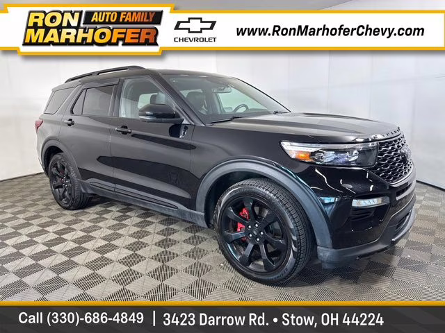 2023 Black Metallic Ford Explorer ST 4X4 SUV