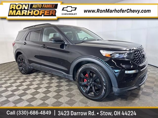 2023 Black Metallic Ford Explorer ST 4X4 SUV