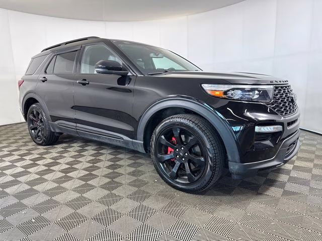 2023 Black Metallic Ford Explorer ST 4X4 SUV