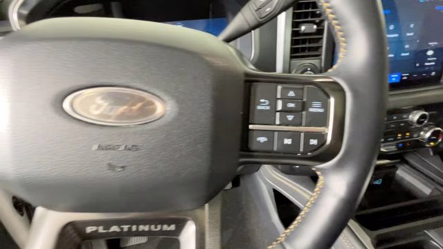 2024 White Metallic Ford F-350SD Platinum 4X4 Truck