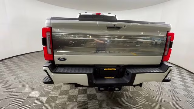 2024 White Metallic Ford F-350SD Platinum 4X4 Truck