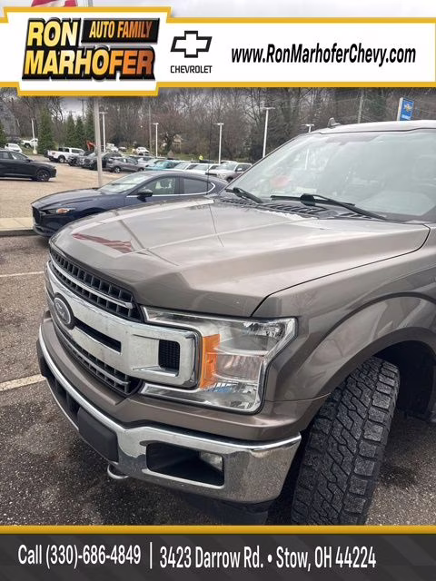 2018 Stone Gray Ford F-150 XLT 4X4 Truck
