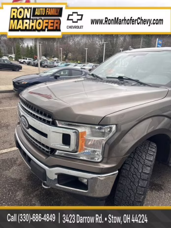 2018 Stone Gray Ford F-150 XLT 4X4 Truck