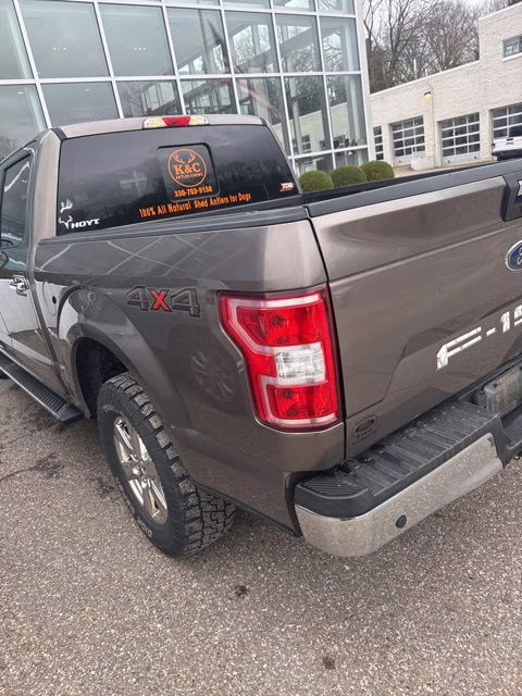 2018 Stone Gray Ford F-150 XLT 4X4 Truck