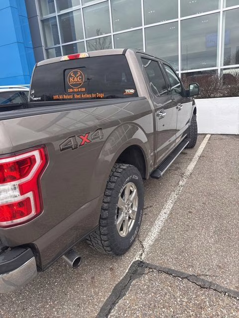 2018 Stone Gray Ford F-150 XLT 4X4 Truck