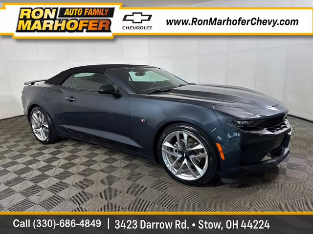 2021 Shadow Gray Metallic Chevrolet Camaro 1LT RWD Convertible