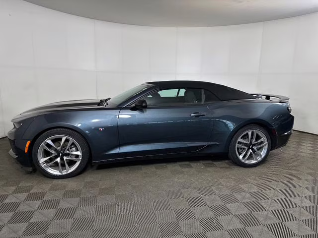 2021 Shadow Gray Metallic Chevrolet Camaro 1LT RWD Convertible