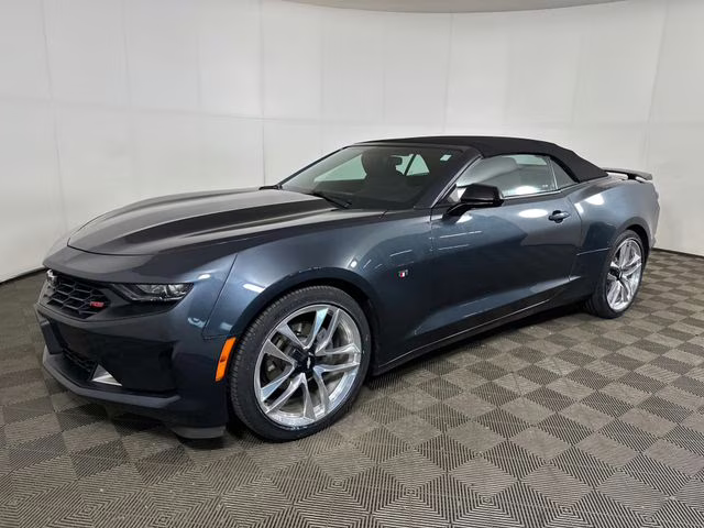 2021 Shadow Gray Metallic Chevrolet Camaro 1LT RWD Convertible