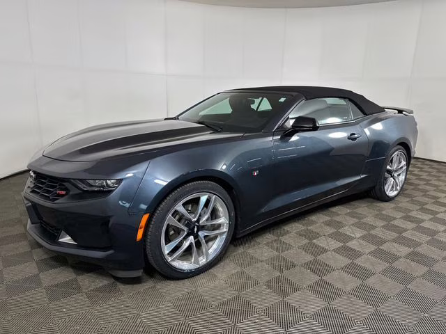 2021 Shadow Gray Metallic Chevrolet Camaro 1LT RWD Convertible