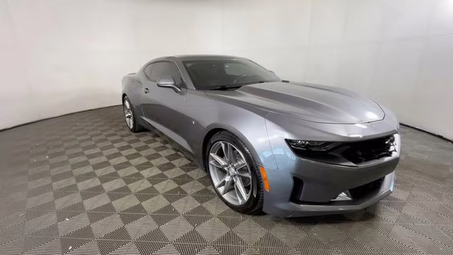 2019 Satin Steel Gray Metallic Chevrolet Camaro 2LT RWD Coupe