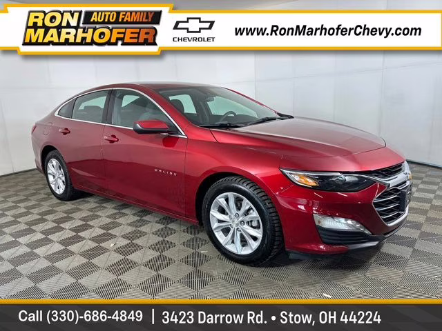 2023 Red Chevrolet Malibu LT FWD Sedan