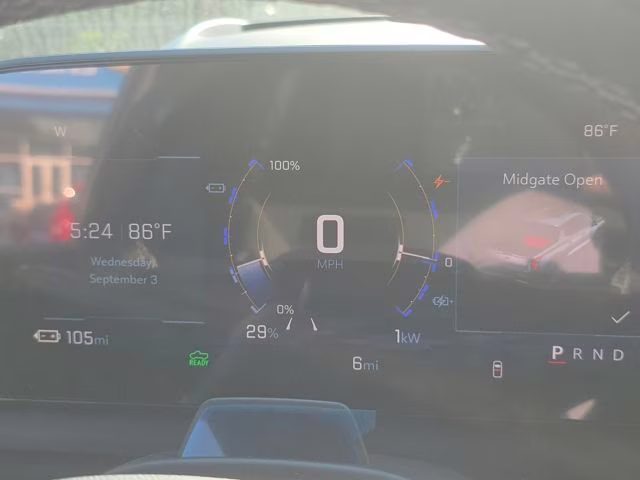 2026 Blue Smoke Metallic Chevrolet Silverado EV LT AWD Truck