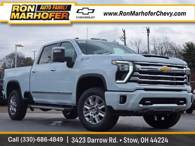 2026 Polar White Tricoat Chevrolet Silverado 2500HD High Country 4X4 Truck