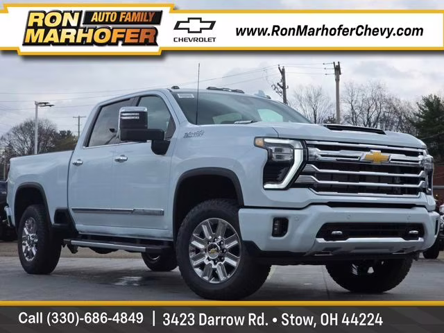 2026 Polar White Tricoat Chevrolet Silverado 2500HD High Country 4X4 Truck