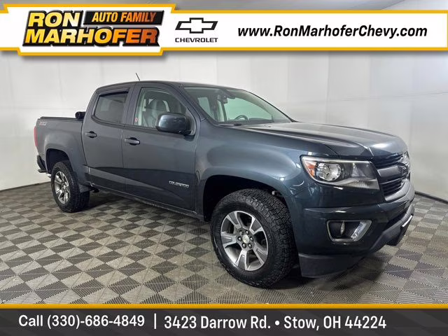 2018 Graphite Metallic Chevrolet Colorado Z71 4X4 Truck