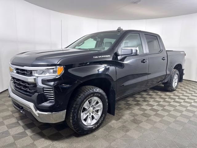 2023 Black Chevrolet Silverado 1500 LT 4X4 Truck
