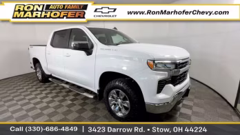 2022 Summit White Chevrolet Silverado 1500 LT 4X4 Truck