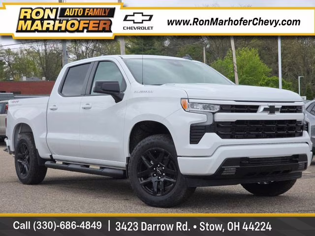 2026 Summit White Chevrolet Silverado 1500 RST 4X4 Truck