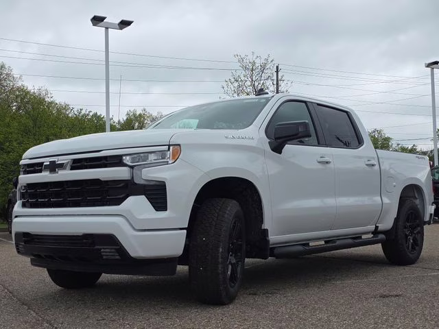 2026 Summit White Chevrolet Silverado 1500 RST 4X4 Truck