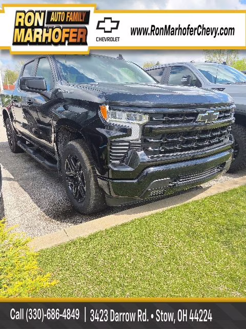 2026 Black Chevrolet Silverado 1500 RST 4X4 Truck