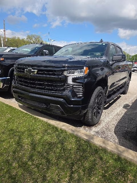 2026 Black Chevrolet Silverado 1500 RST 4X4 Truck
