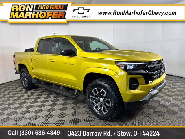 2023 Nitro Yellow Metallic Chevrolet Colorado Z71 4X4 Truck
