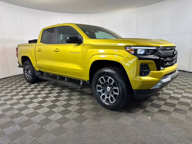 2023 Nitro Yellow Metallic Chevrolet Colorado Z71 4X4 Truck