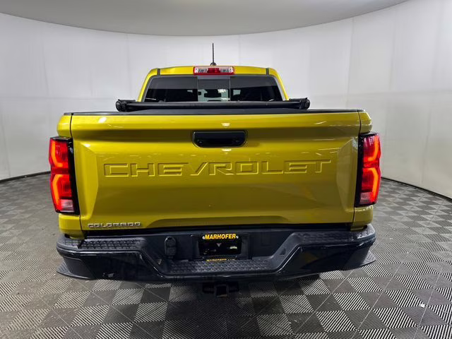 2023 Nitro Yellow Metallic Chevrolet Colorado Z71 4X4 Truck