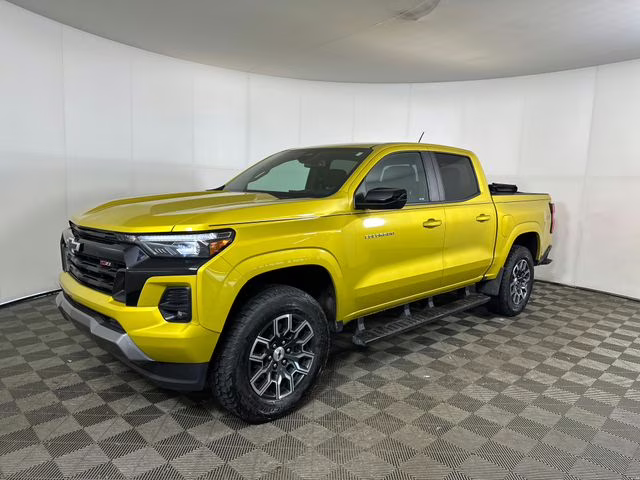 2023 Nitro Yellow Metallic Chevrolet Colorado Z71 4X4 Truck