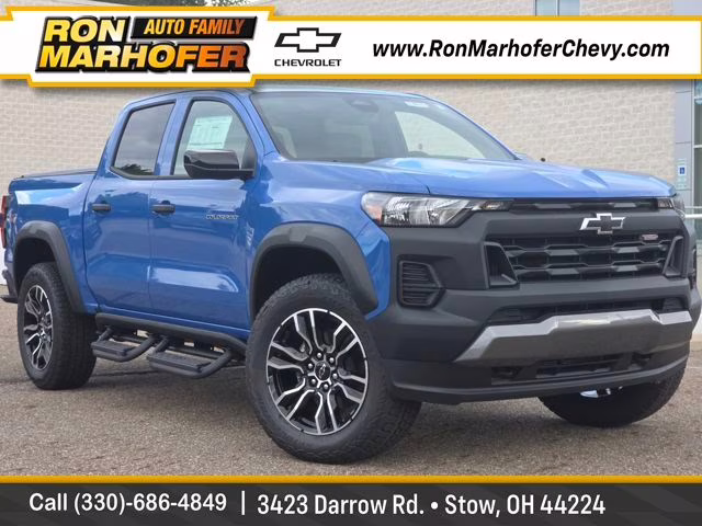 2026 Reef Blue Metallic Chevrolet Colorado Trail Boss 4X4 Truck