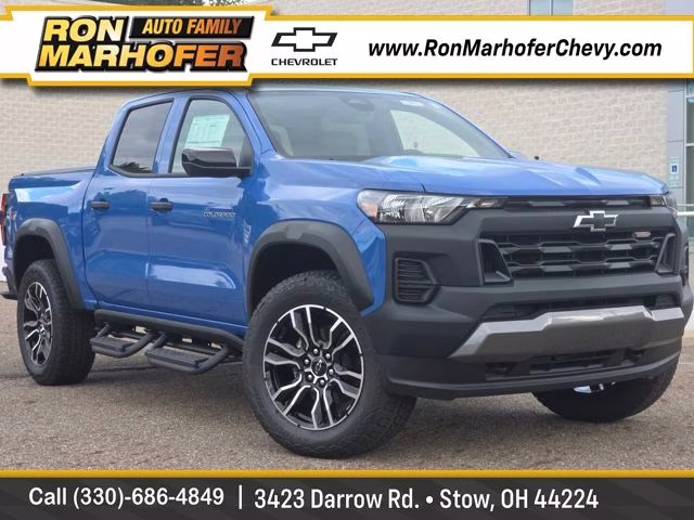 2026 Reef Blue Metallic Chevrolet Colorado Trail Boss 4X4 Truck