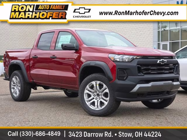 2026 Radiant Red Tintcoat Chevrolet Colorado Trail Boss 4X4 Truck