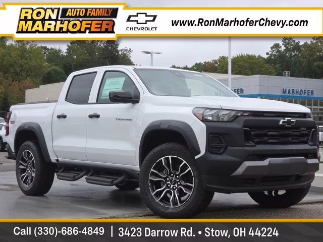 2026 Summit White Chevrolet Colorado Trail Boss 4X4 Truck
