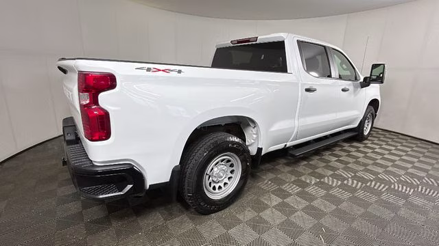 2024 Summit White Chevrolet Silverado 1500 WT 4X4 Truck