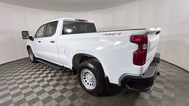2024 Summit White Chevrolet Silverado 1500 WT 4X4 Truck