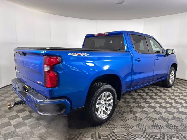2023 Glacier Blue Metallic Chevrolet Silverado 1500 RST 4X4 Truck
