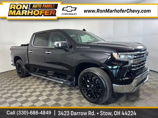 2026 Black Chevrolet Silverado 1500 LTZ 4X4 Truck
