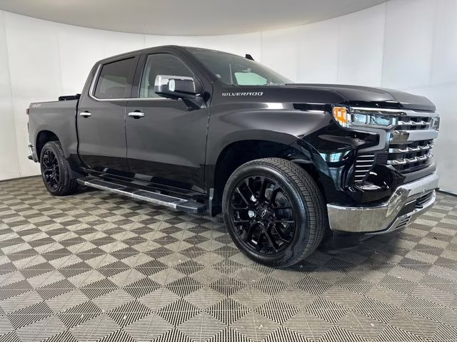 2026 Black Chevrolet Silverado 1500 LTZ 4X4 Truck