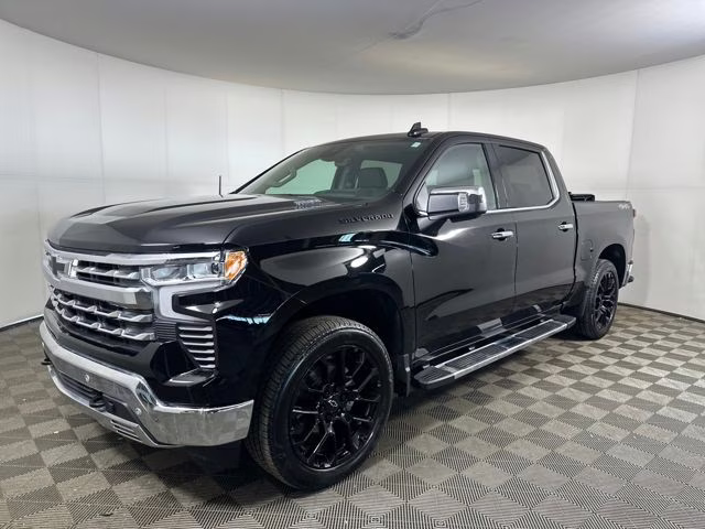 2026 Black Chevrolet Silverado 1500 LTZ 4X4 Truck