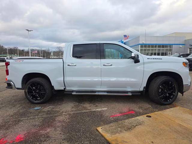 2026 Polar White Tricoat Chevrolet Silverado 1500 LTZ 4X4 Truck